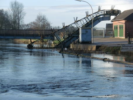 Goch-Kessel : Im Binnenfeld, Krautfanganlage an der Niers